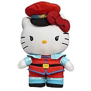 Street Fighter Hello Kitty M. Bison 6-Inch Plush